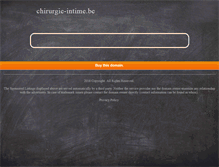 Tablet Screenshot of chirurgie-intime.be